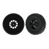 RC Car Tires Wheels for WPL for MN B1 B16 B36 B14 B24 C14 C24 C34 D90 for MN99S MN45 1/16 Aluminum Alloy Wheel Rims Tyre Wear Resistant Rc Off Road Vehicles(Black) view 3