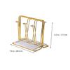Yardenfun Cup Drying Rack with Tray for Kitchen, Metal and Plastic Cup Drainer Stand Rack, Space-Saving Holder Preventing Bad Substances from Growing, White Kitchen Storage Organizer view 2