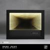 1/64 Diorama Reflective Garage Model, LED Parking Lot Wall Display Case view 3