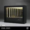 1/64 Diorama Reflective Garage Model, LED Parking Lot Wall Display Case view 4