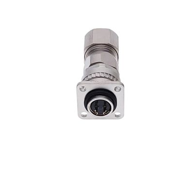 1pcs Servo Motor Connector CM10 10-pin Angled Straight 2-pin Socket DDK(Straight 2Pin)
