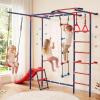 Olakids Toddler Climbing Toys Indoor, 8 in 1 Swedish Ladder Wall Gym view 2