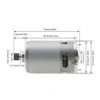 HSMQUBDBX RS550 DC electronic starter 8.2mm 14 Teeth Gear electronic starter RS 550 21V 28000RPM Saw electronic starter for Rechargeable Hand Saw view 3