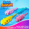 LUAONI Novelty Glowing Swimming Electric with LED Lights for Bath Time Fun and Pool Play view 2