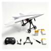 DIY Remote-Control Paper Airplane, Rc Paper Airplane Kit with Gyro Stabilizer, Lightweight Foldable Flying Micro Fixed Wing Drone, Cool Tech Gadgets Gifts(Three Electrics) view 1