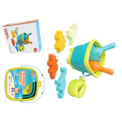 LUAONI Dinosaur Beach Play Set for Including Shovel and Great for Sand Activities Outdoor Fun