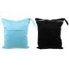 GALPADA 2pcs Waterproof Cloth Diaper Wet Bags with Two Zippered Pockets for Taking Your and Beach Use, Stylish and Reusable Diaper Organizer Random Color view 1