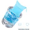 GALPADA 2pcs Waterproof Cloth Diaper Wet Bags with Two Zippered Pockets for Taking Your and Beach Use, Stylish and Reusable Diaper Organizer Random Color view 3
