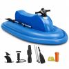LADECNERHT Seated Inflatable Jet Boat for 1-2 Persons, for Motorboat Beginners 10AhThrusters view 1