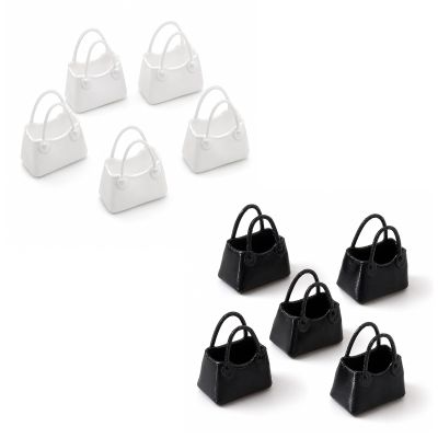 LUOZZY 10pcs Miniature Dollhouse Handbag Model for 1:12 Scale Pretend Play