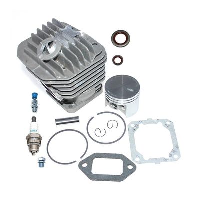 HUZLSDMG Cylinder Piston Kit with 12mm Pin Fit for 044 044C 044W 044R MS440 MS440C MS440D MS440M MS440N MS440R MS440V MS440W MS440Z