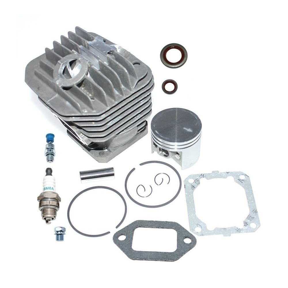 HUZLSDMG Cylinder Piston Kit with 12mm Pin Fit for 044 044C 044W 044R MS440 MS440C MS440D MS440M MS440N MS440R MS440V MS440W MS440Z