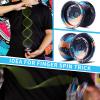 FS23 Finger Spin Yoyo - Professional Metal Trick Yo-yo, Responsive & Unresponsive Yo yo for Kids 8-12 & Adults, Dual Function Fingerspin Trick Yoyo with Strings & Accessories-Black Blue Orange view 2