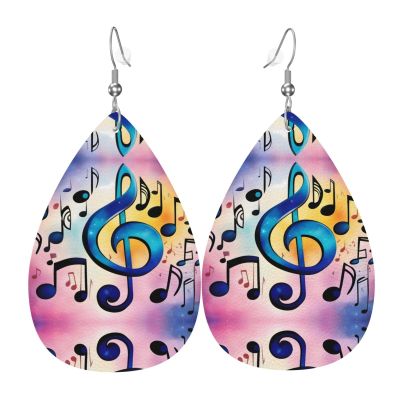 Colorful Galaxy Music Note