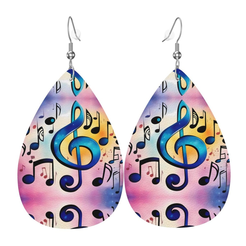 Colorful Galaxy Music Note