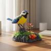 Ziociura Children Electronic Interactive Sound Activated Chirping Ornamental Pet Toy Singing Moving Suitable for Gift Giving Desk Decoration Home Decoration Office Decoration, Hl510f view 3