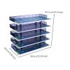 TWTCZOZ Children Car Display Rack Diecast Toy Garage Shelf Acrylic PVC Layered Structure Collector Display Suitable for Desk Room Home Decoration view 3