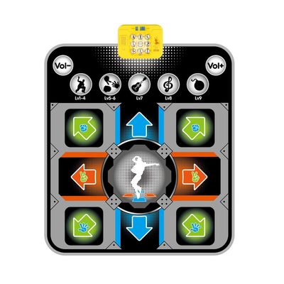Daconovo Electronic Dance Mat Game Pad for Family Music Exercise (Arrow)