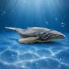 EHJRE Educational Marine Figure Realistic PVC Baleen Mammal Animal Toy Display Model Figurine Suitable for Classroom Study Desk Decorations Collection 22x9.2x4.2cm view 4