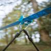 Adventure Sports 30' Slider Line for Kids, Backyard Zip Line Slack Line Set with Blue Swing, Ages 5 and Up, 250 lb Capacity view 2