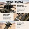 JETFLYZONE C170 RC Helicopter 1:48 Scale 6CH Brushless Motor Optical Flow TOF Altitude Hold RTF view 2