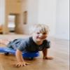 Bijou Play Hover Glider - Ride On Indoor Scooter Toy for Kids and Toddlers, Gym, Playground Indoor and Outdoor Ages 2 and Up, Supports Up to 175 lbs, Blue view 4