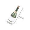 GATHINESS 12pcs Refillable Plastic Bubble Bottles for Wedding Decoration and Outdoor Entertainment, Creative and Unique Party Bubble Bottles and Adults view 2