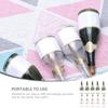 GATHINESS 12pcs Refillable Plastic Bubble Bottles for Wedding Decoration and Outdoor Entertainment, Creative and Unique Party Bubble Bottles and Adults view 4