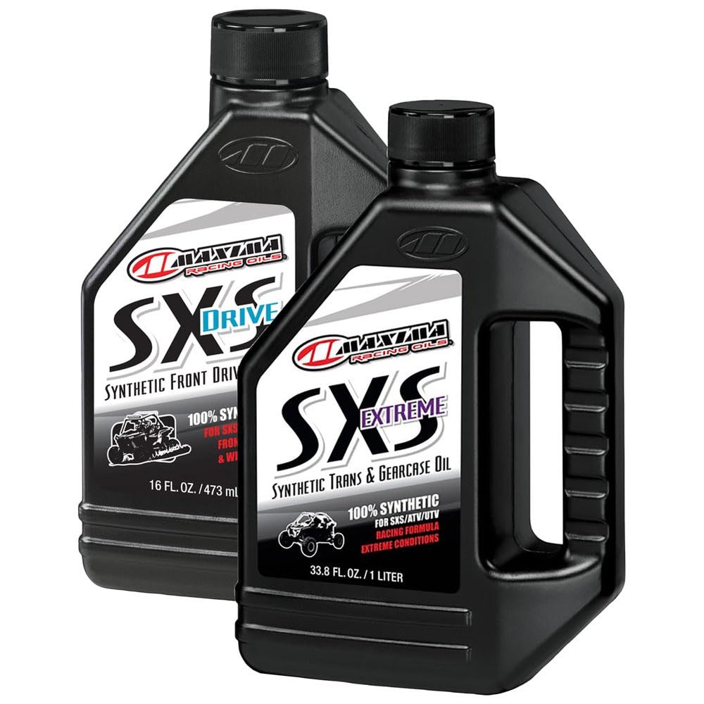 TUSK Drivetrain Oil Change Kit Compatible with Maxima Extreme Synthetic Oil for Polaris Sportsman 450 HO EPS 2023-2026
