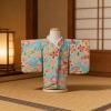 JCRBILW Doll Kimono Costume Traditional Outfit Robe Layered Sash Material with Briefs Suitable for Display Play Styling Changes view 2