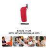 OKUMEYR Insulated Bottle Thermal Bag 350ml Portable Milk Bottle Storage Pouch with Polyester and Aluminum Material, Suitable for Hanging on Trolley or Storing in Backpack view 3