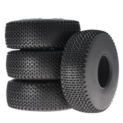 RC Car Tires Wheels for Axial for SCX10 for Traxxas for TRX4 for TRX6 D90 for Redcat for MST LK07 1/10 4pcs 118mm 1.9" Rubber Tires RC Crawler Upgrade Part