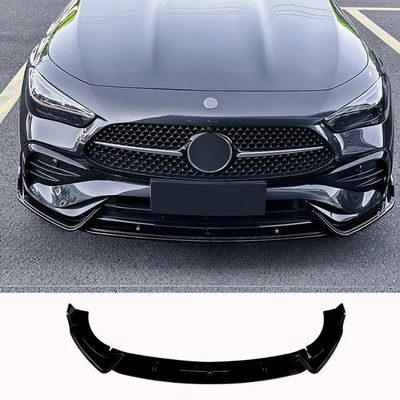 ERIDANUS Auto Accessories Fit for Mercedes-Benz CLE Coupe AMG 2024-2026 Front Bumper Lip Lower Chin Spoiler Splitter (Piano Black) ABS 3PCS