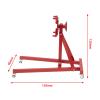 Xgdsnly Engine Crane Metal Model Crane with Chain Easy-Sliding Accessory for Collectors, Dioramas, Workshops view 3