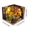 Miniature House Kits for Adults Diorama Model Craft Set view 4