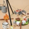 kowaku Campfire Playset Interactive Pretend Campfire Realistic Camping Playset for Young Children, Playroom view 3