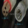 Set of 10 3-pin waterproof clear connectors, male and female; each 15cm long view 4