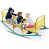 Kindergarten Children Outdoor Rocking Horse Outdoor Park Playground Equipment Double Or Triple Seesaw Swinging Fun view 1
