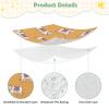 KEEPREAL Decorated Cow Waterproof Crib & Playard Sheet, Soft Fitted Cover view 4