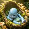 Anano Avatar Silicone Full Body Reborn Baby Dolls, 12 Inch Realistic Squishy Babys Doll, Avatar Baby Doll, 3D Painted Reborn Babys, Full Silicone Babies, Floopy Newborn Dolls, view 4
