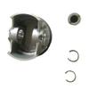 Piston Kit 50mm Fit For Br600 Br500 Br550 Br700 64cc Blower Cylinder Rings Clips Pin Assembly 4282-030-2005 2003 view 4