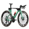 Generisch 1:8 Alloy Timer Highway Bicycle Model Simulation Linkable Foot Pedal Rotating Bicycle Wraps Adult Collection Boys Creative Gifts (Green) view 1