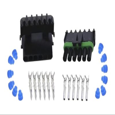 QBSLFVDY 6 Pin Automotive Connectors DJ3061Y-2.5-11/21(Male female,5pcs)(Male female,1pcs)