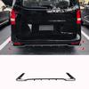 ERIDANUS Auto Accessories Fit for Mercedes-Benz V-Class W447 2016-2023 Automotive Rear Lip Splitter Spoiler Cover Trim (Carbon Fiber Style) ABS 3PCS view 1