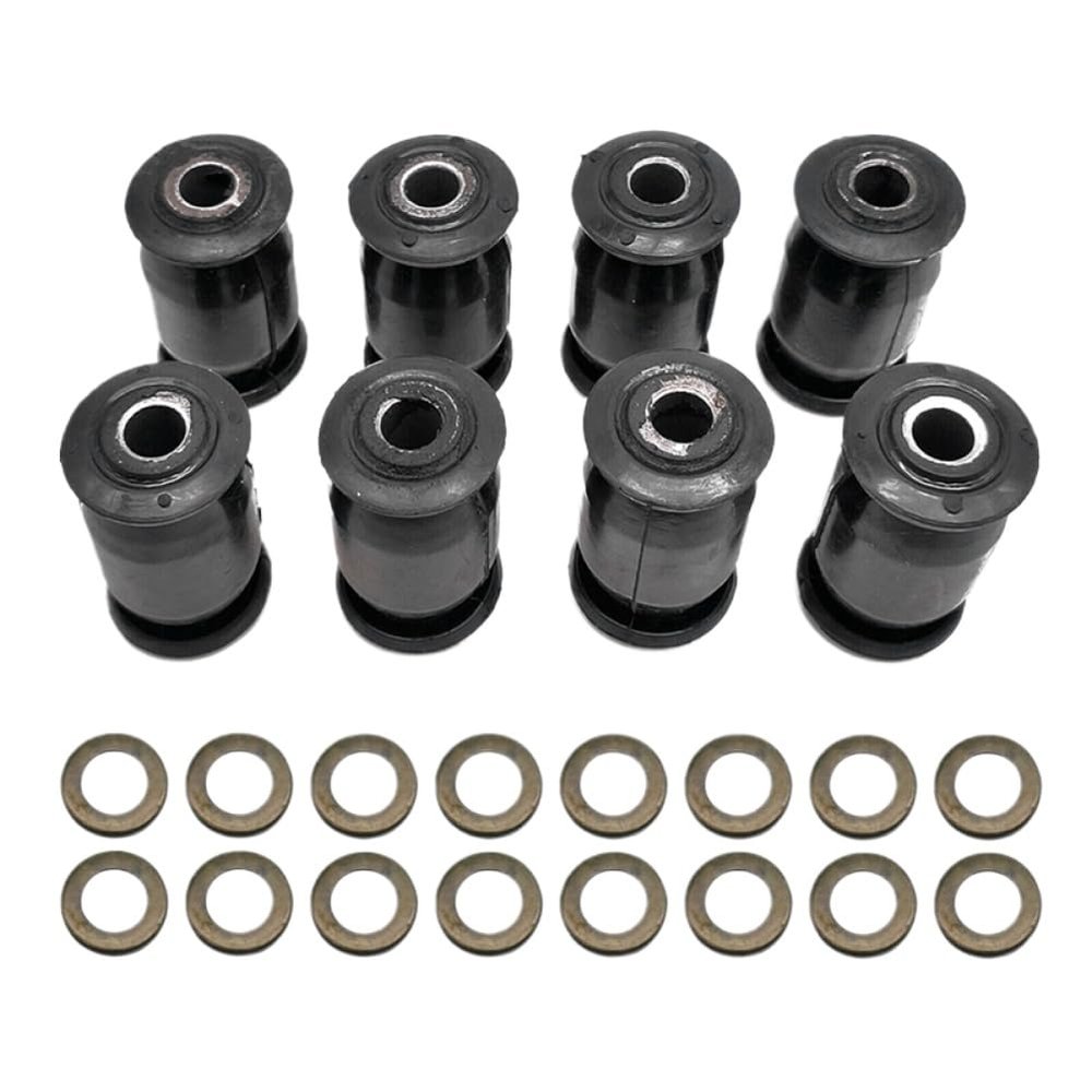KNazMCxxE 8-Pack ATV/UTV Bushings Compatible with 450, 700, 660, Big Bear 400, Warrior 400 and 450 - Replacement Part #5KM-23526-00-00