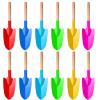 12 Pcs Toy Shovels, Metal Beach Shovels, Gardening Tools, Pointed Iron Shovels, Sand Shovels for Play and Gardening, (Random) view 1