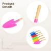 12 Pcs Toy Shovels, Metal Beach Shovels, Gardening Tools, Pointed Iron Shovels, Sand Shovels for Play and Gardening, (Random) view 3