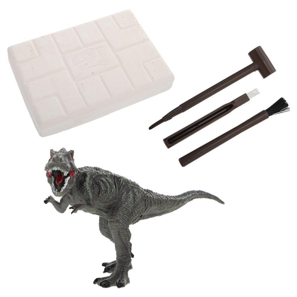 DECHOUS DIY Dinosaur Model, Handmade Plastic Dinosaur Skeleton Assembly Kit with Realistic Appearance Design, Exercises Thinking and Practical Ability, for Office or Apartment Play