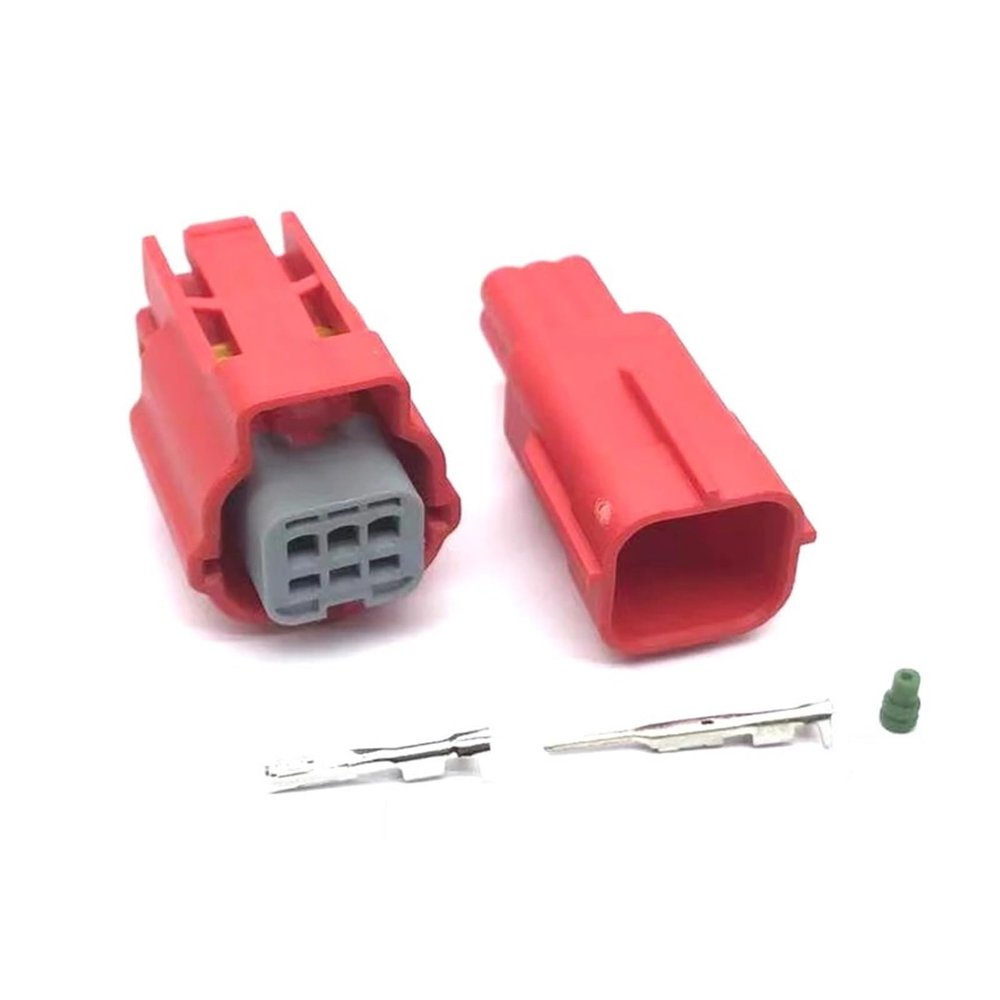 1/10 Set 6 Pin DJ7069Y-0.6-11/21 Automotive Connector(6p male female,10 sets)