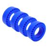 GLOGLOW 1.9 Silicone Tire Inserts, Wear Proof RC Crawler Tire Foam Replacement 4PCS for 106-108mm Tires, Lower CG, Water, for 1/10 Scale SCX10 Trail Use view 2